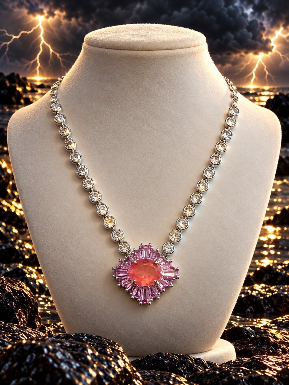Bomb Party OG Necklace "Cushion Royal" NK72042